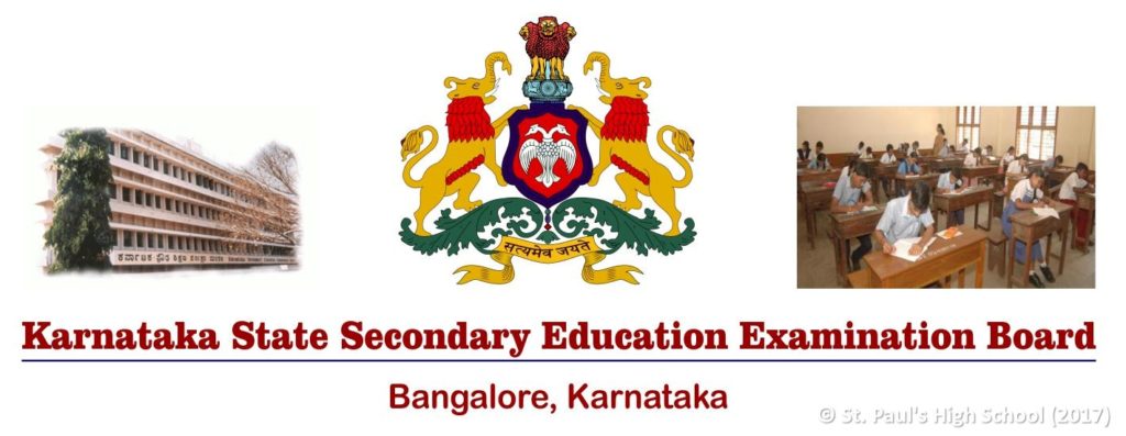 Karnataka State Board Class I To X - St. Paul's High School