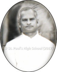 Principal - Fr. Vincent D'Souza SJ